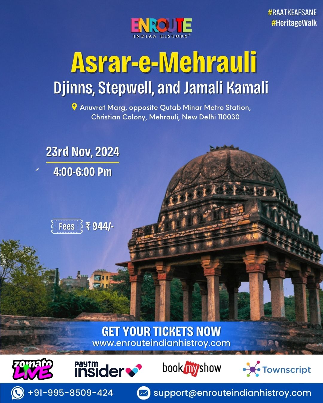 Asrar-e-Mehrauli walk