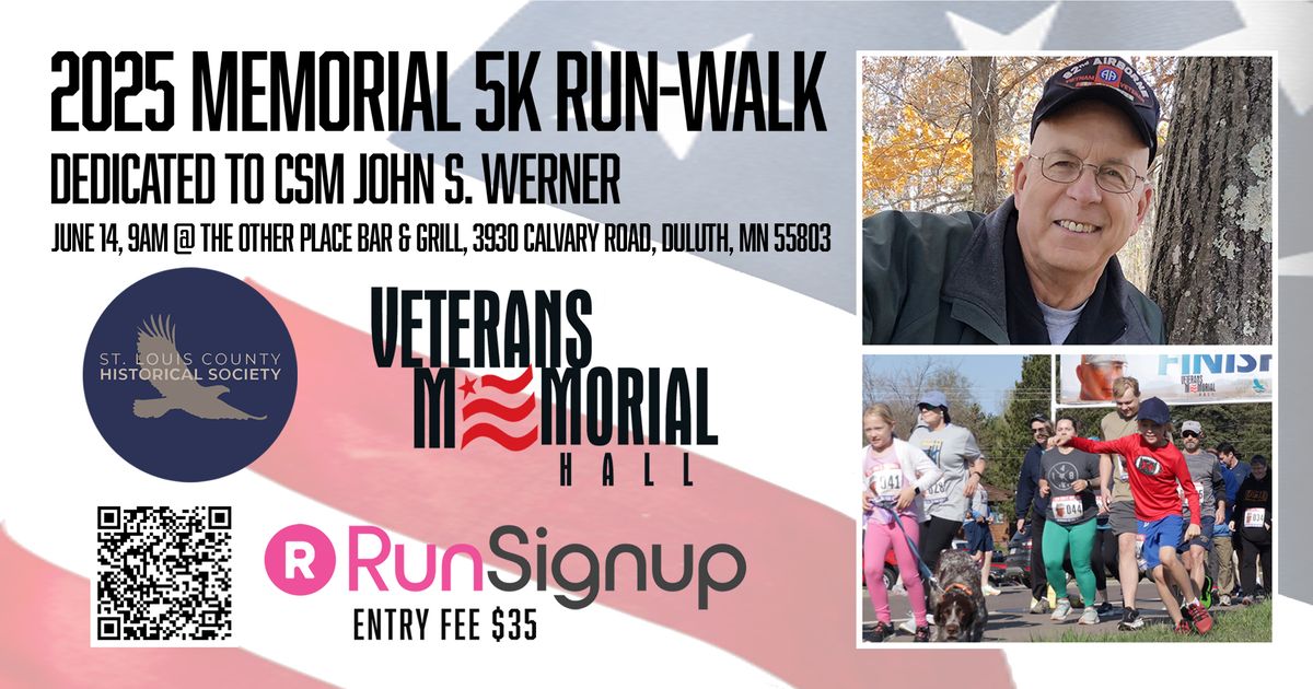 2025 Memorial 5K Run-Walk Dedicated to CSM John S. Werner