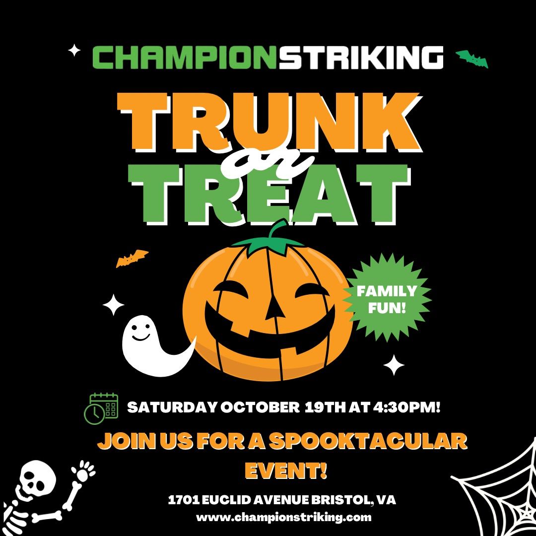 Champion Striking Trunk-or-Treat Party!