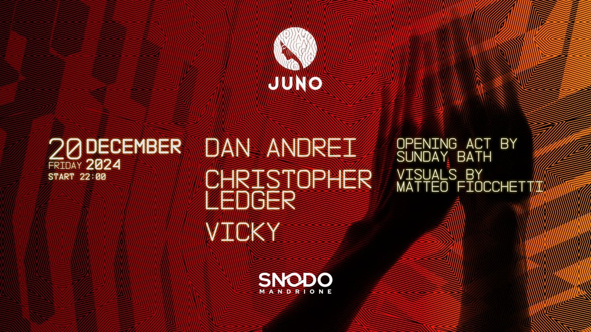 Juno World w\/ Dan Andrei, Christopher Ledger, Vicky