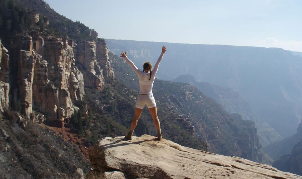 Preparing to Hike Rim to Rim of Grand Canyon