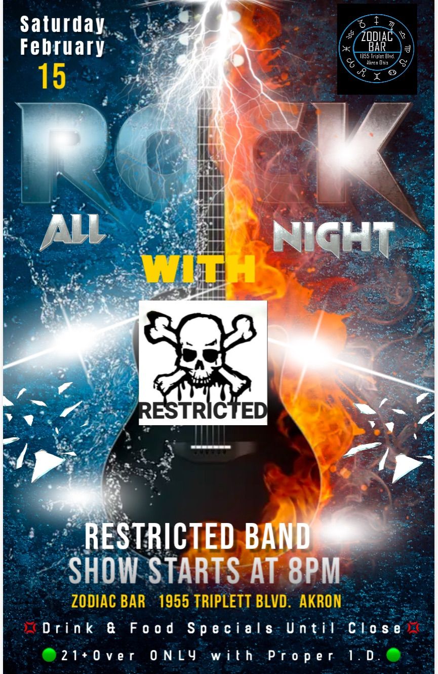 81 Akron & Restricted Band LIVE at Zodiac Bar