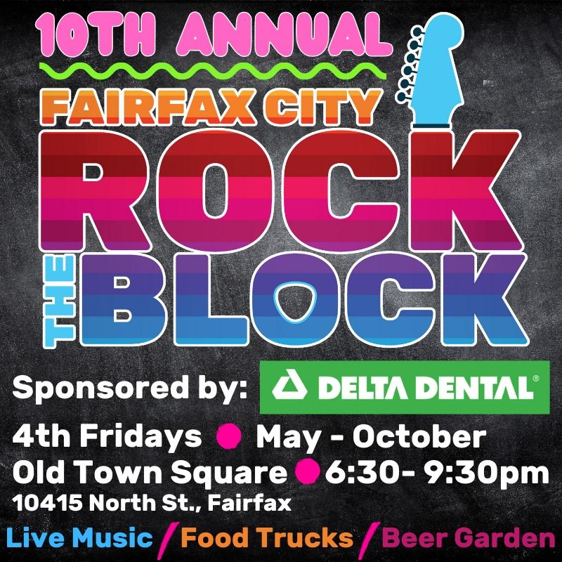 Rock the Block, City of Fairfax Old Town Square, 28 June 2024