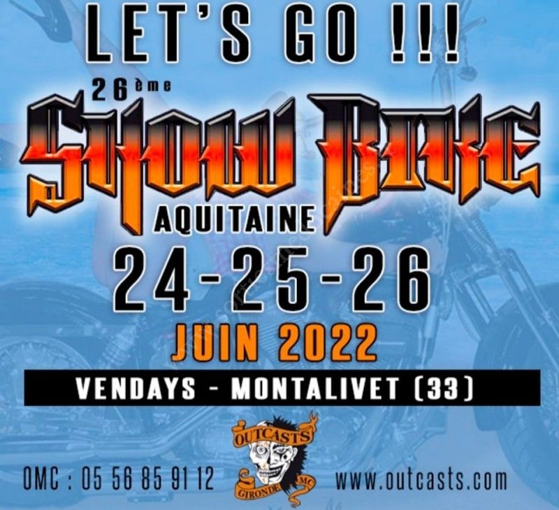 Show Bike Montalivet, Les Campings Campéole, Bordeaux, 24 June 2022 Show Bike Montalivet, Les Campings Campéole, Bordeaux, 24 June 2022