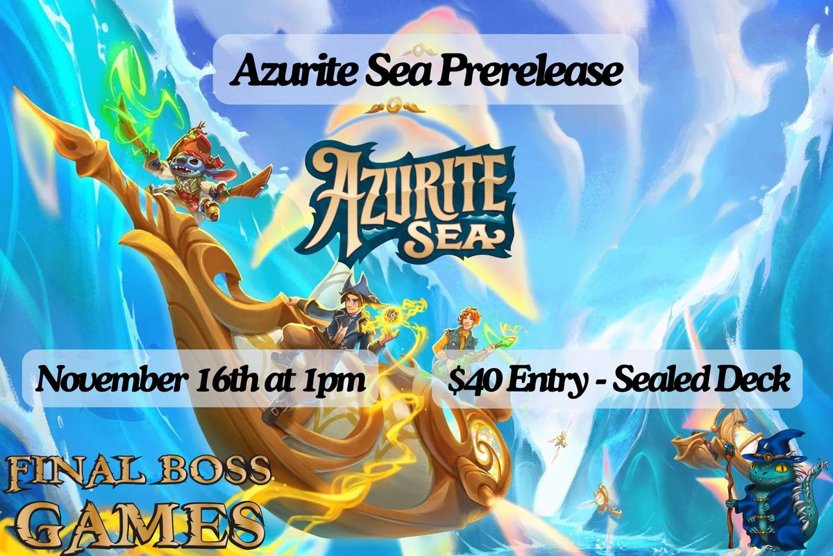 Azurite Sea Prerelease