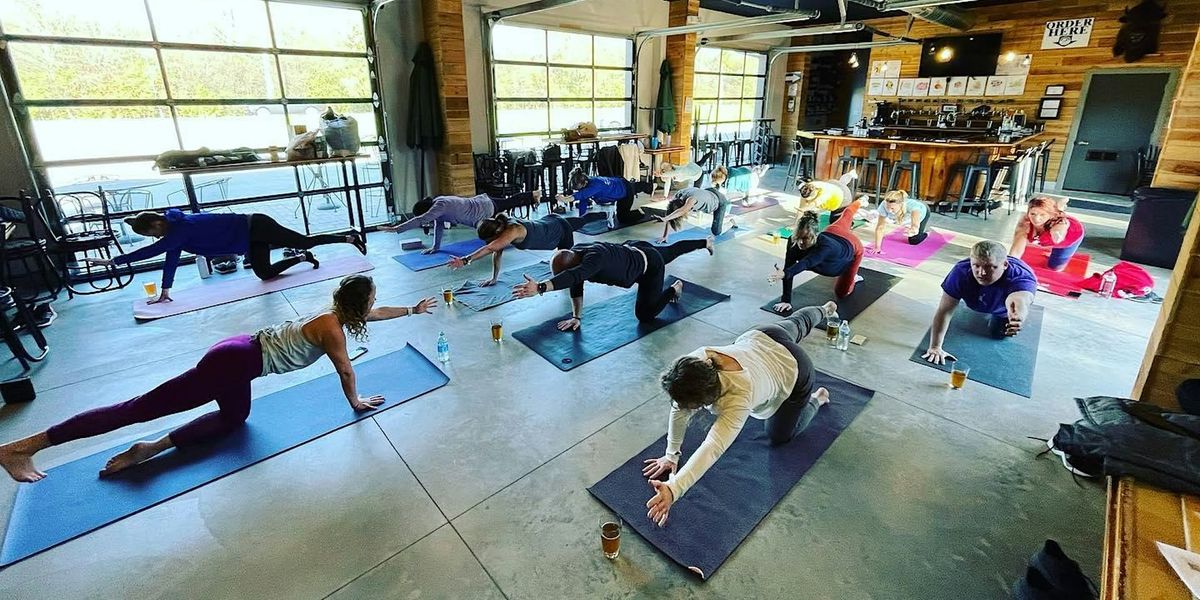 Beer Yoga at Buffalo Rock - BAYSIDE!