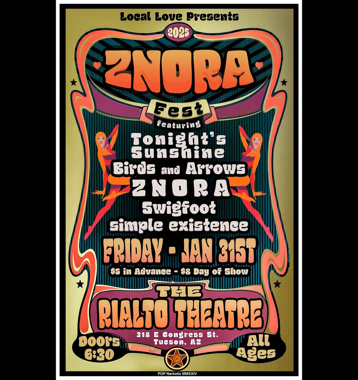 Znora Album Release Party @ Rialto Theatre