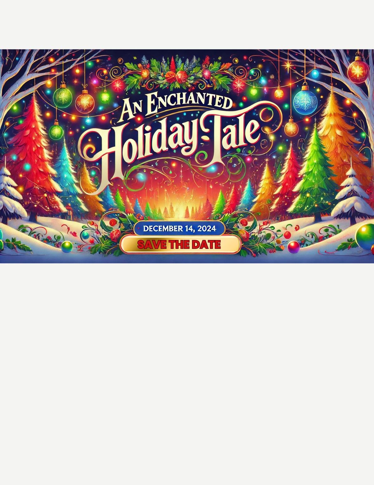 Enchanted Holiday Tale, 2nd Annual Holiday Extravaganza