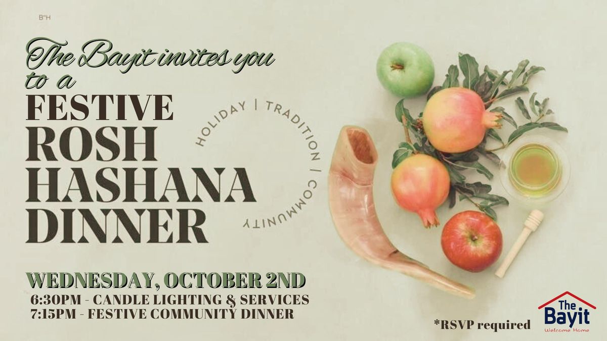 Rosh Hashanah Festive Community Dinner