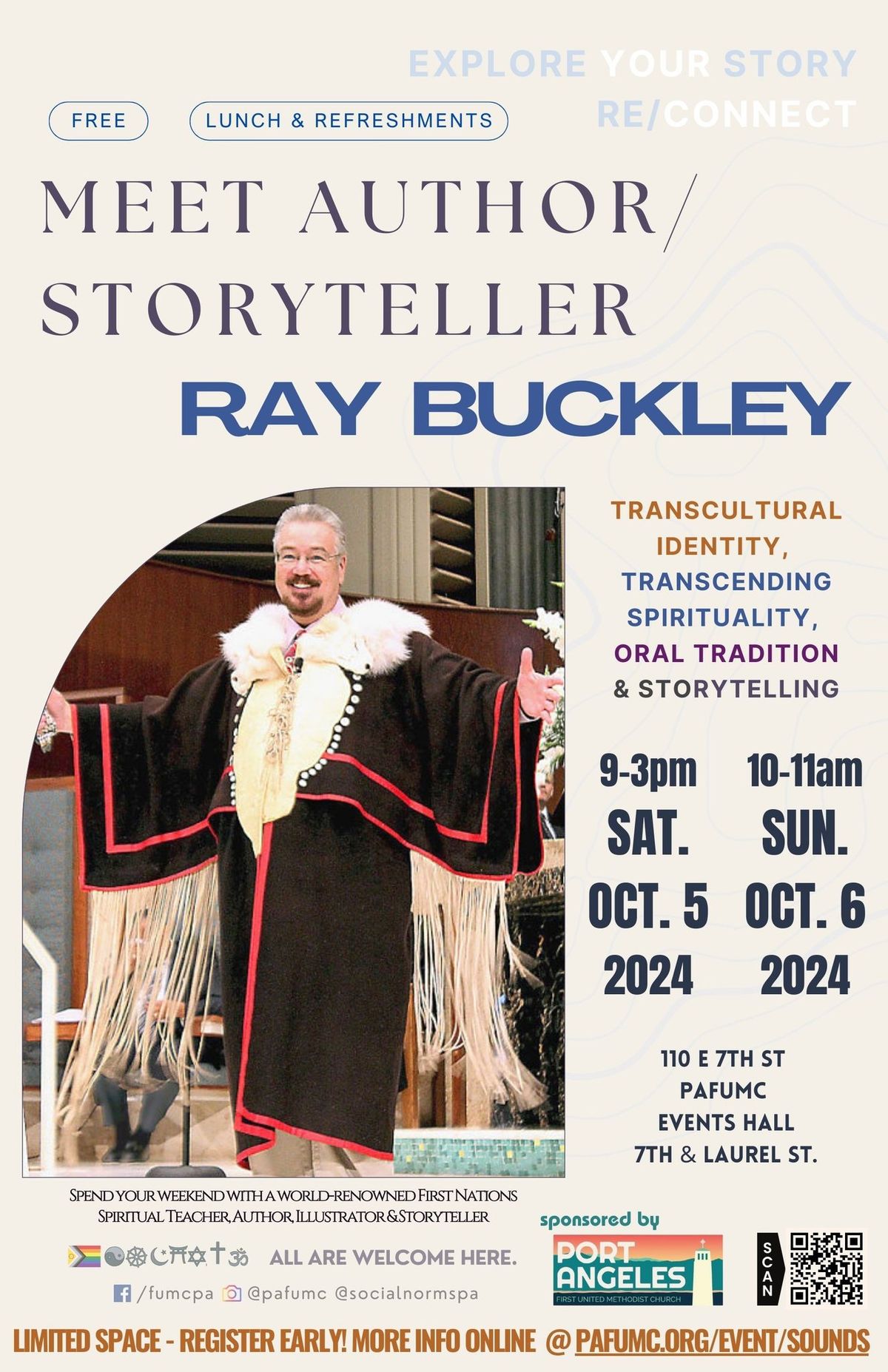 Transcultural Recognition, Spiritual Identity & Storytelling with Author Ray Buckley