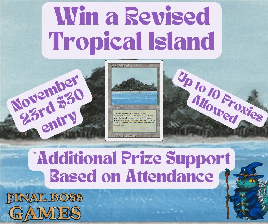 Win a Tropical Island