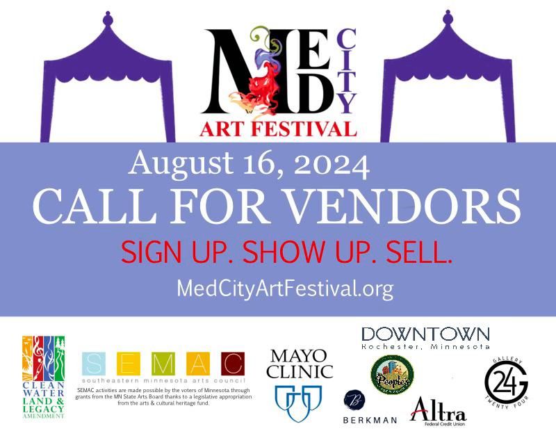 MCAF - Med City Art Festival 2024  - FREE ADMISSION! - Rochester, MN