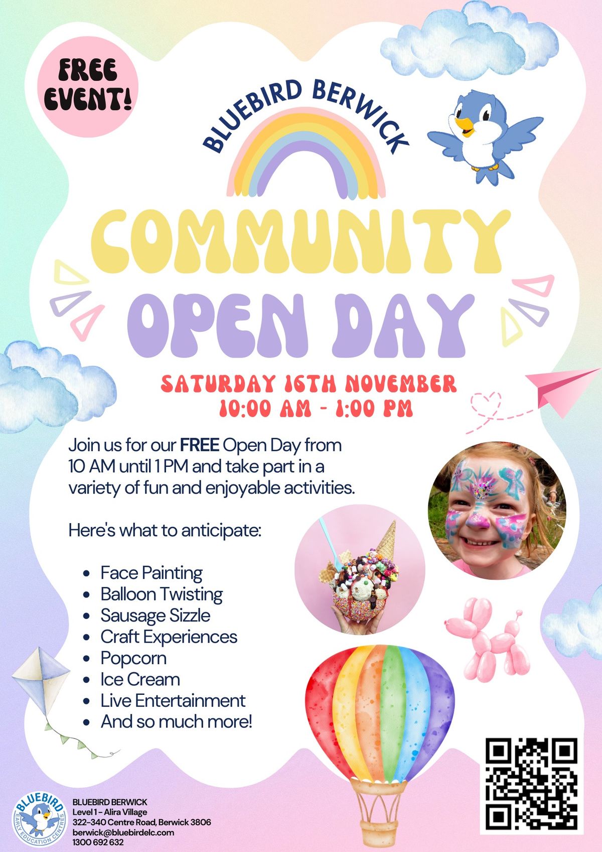 Bluebird Berwick\u2019s Community Day