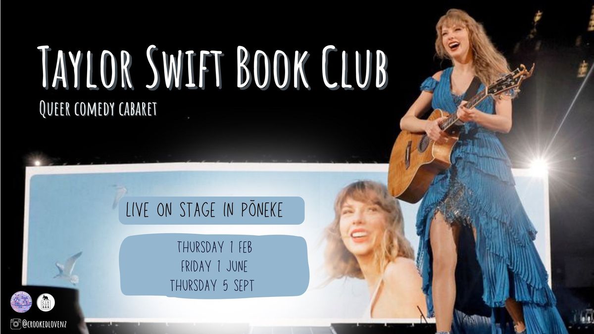 Taylor Swift Book Club: a queer comedy cabaret 