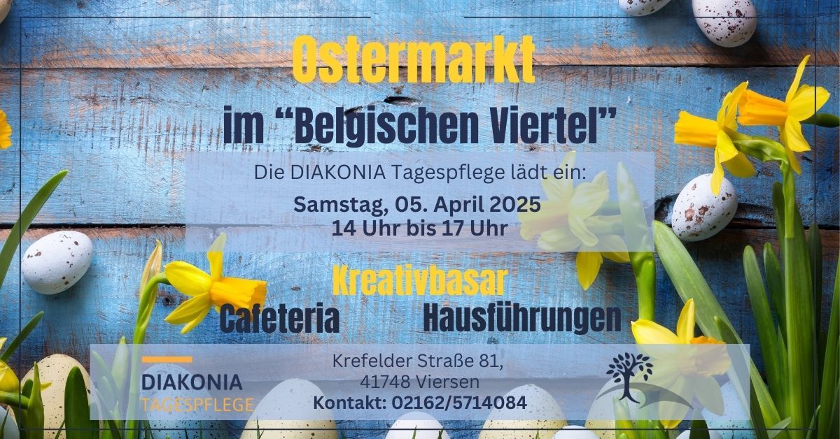 Ostermarkt im "Belgischen Viertel"