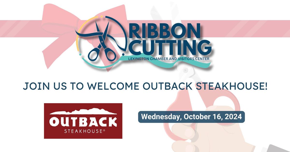 Outback Steakhouse Ribbon Cutting