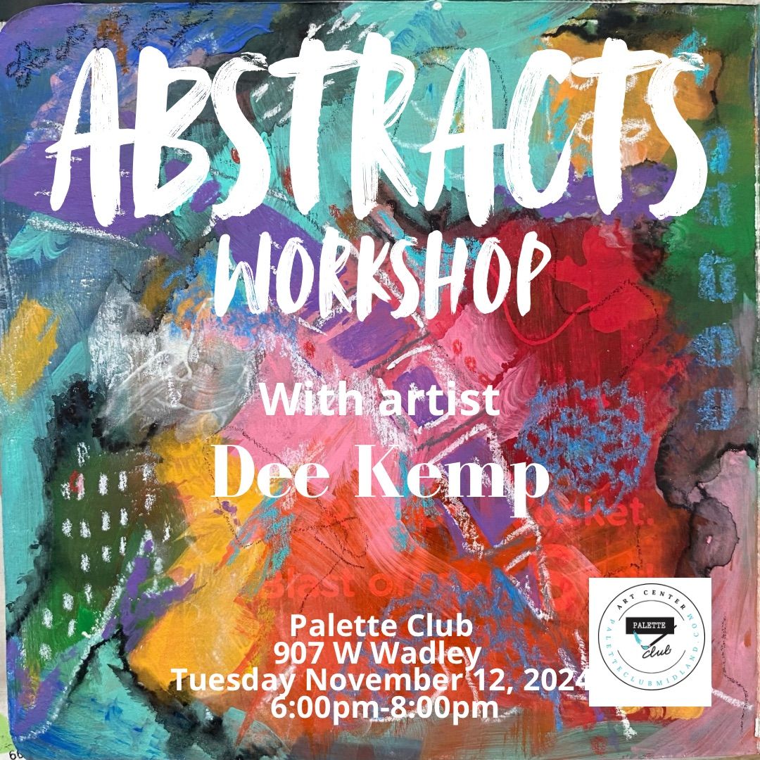 Abstract Acrylic Art Workshop with Artist Dee Kemp