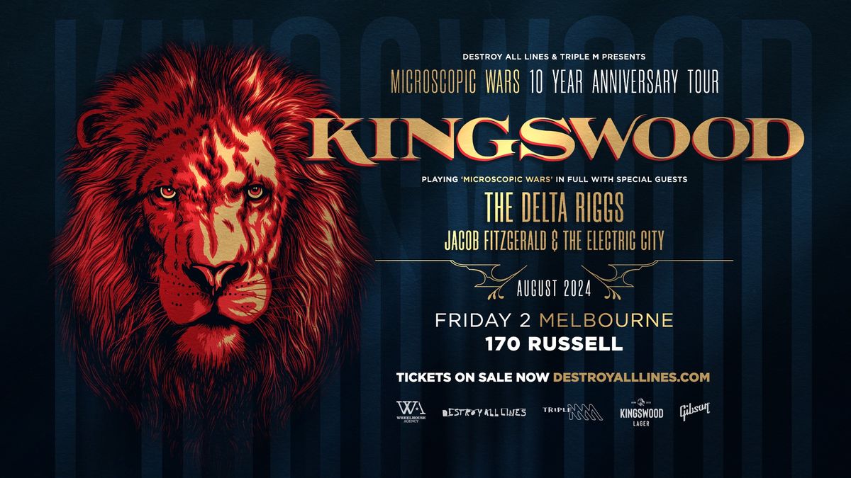 Kingswood  | Melbourne | 'Microscopic Wars' 10 Year Anniversary Tour