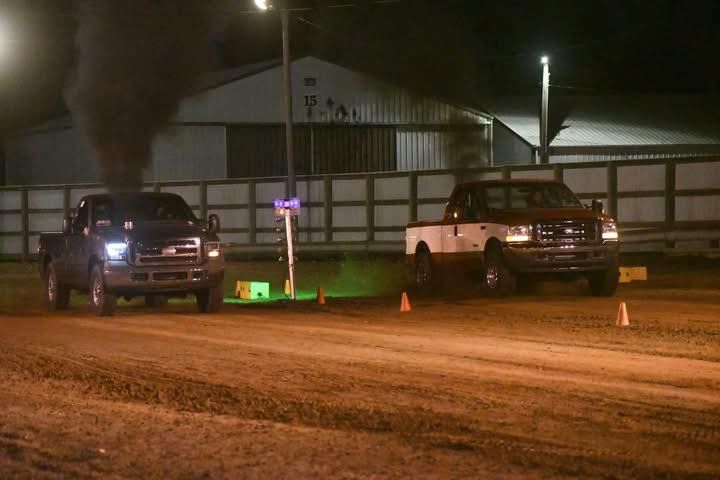 KOI Drag Racing Truck Race at The Clark County Ohio Fair on Thursday July the 24th