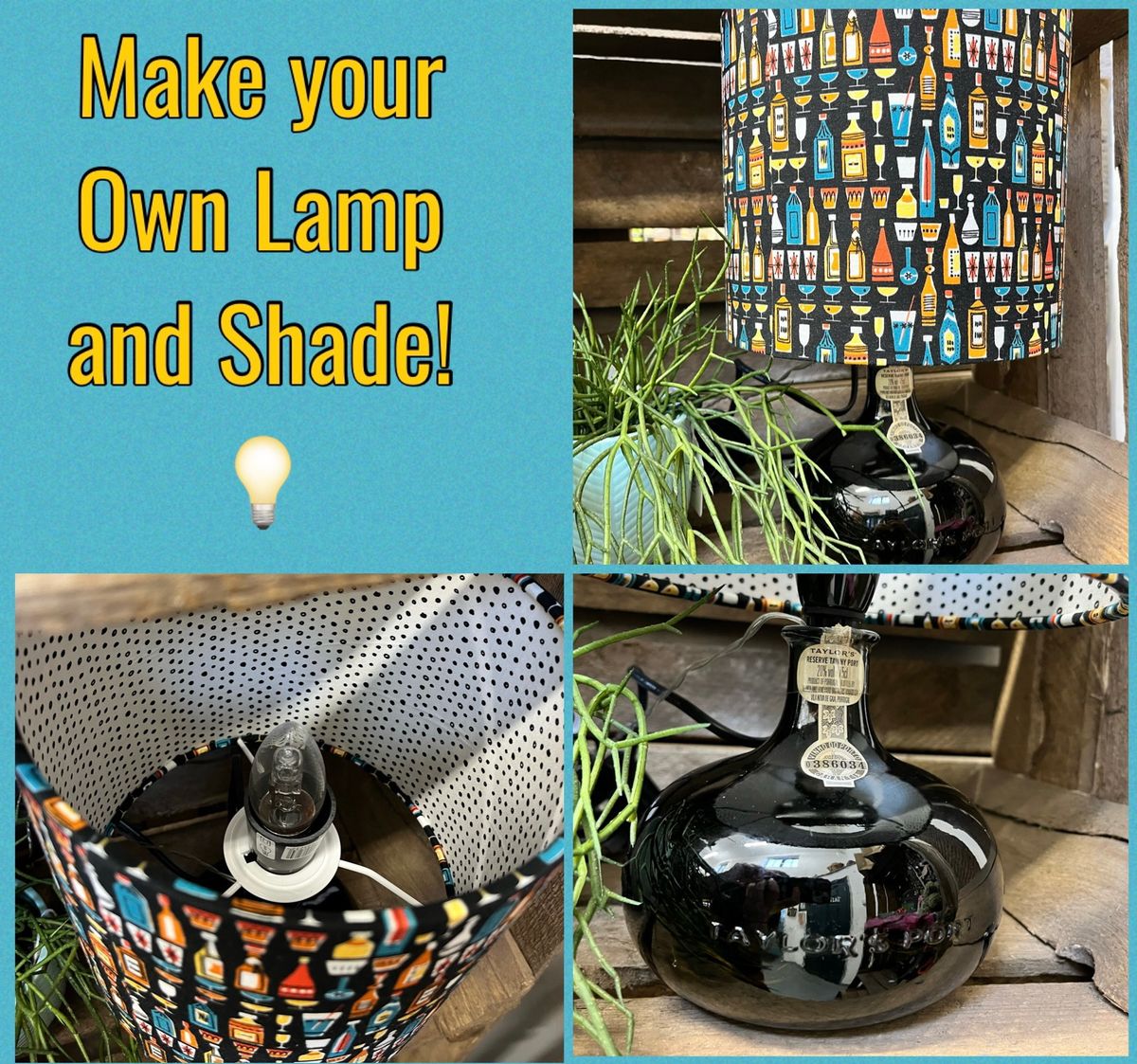 Make your own - Lamp and Lampshade Workshop \ud83d\udca1 