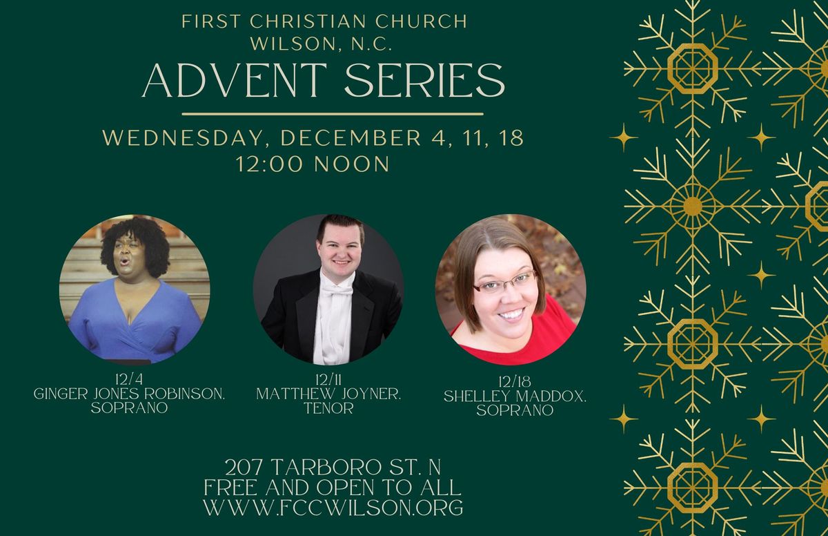 15th Annual First Christian Wilson Advent Concert Series