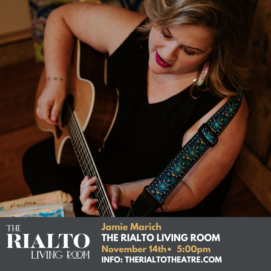 Jamie Marich in The Rialto Living Room