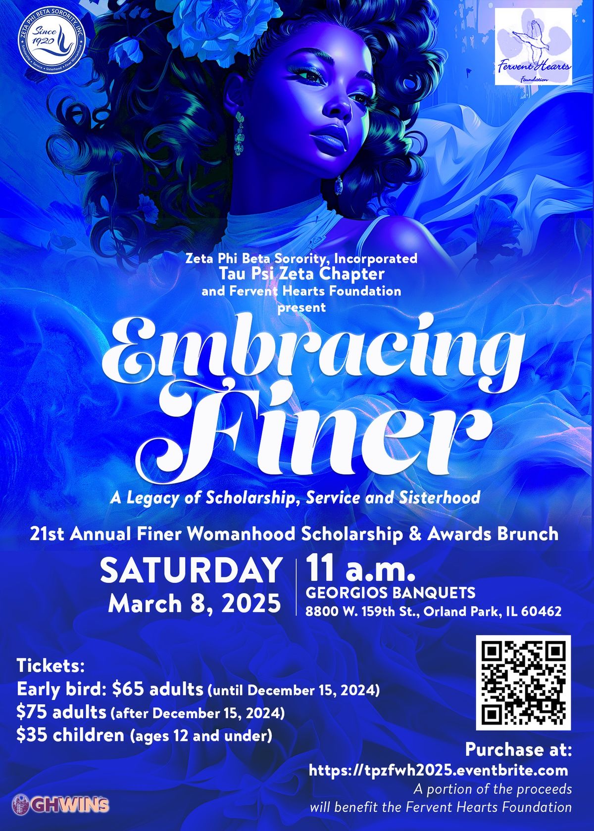 Embracing Finer: A Legacy of Scholarship, Service and Sisterhood - FWH Scholarship & Awards Brunch 