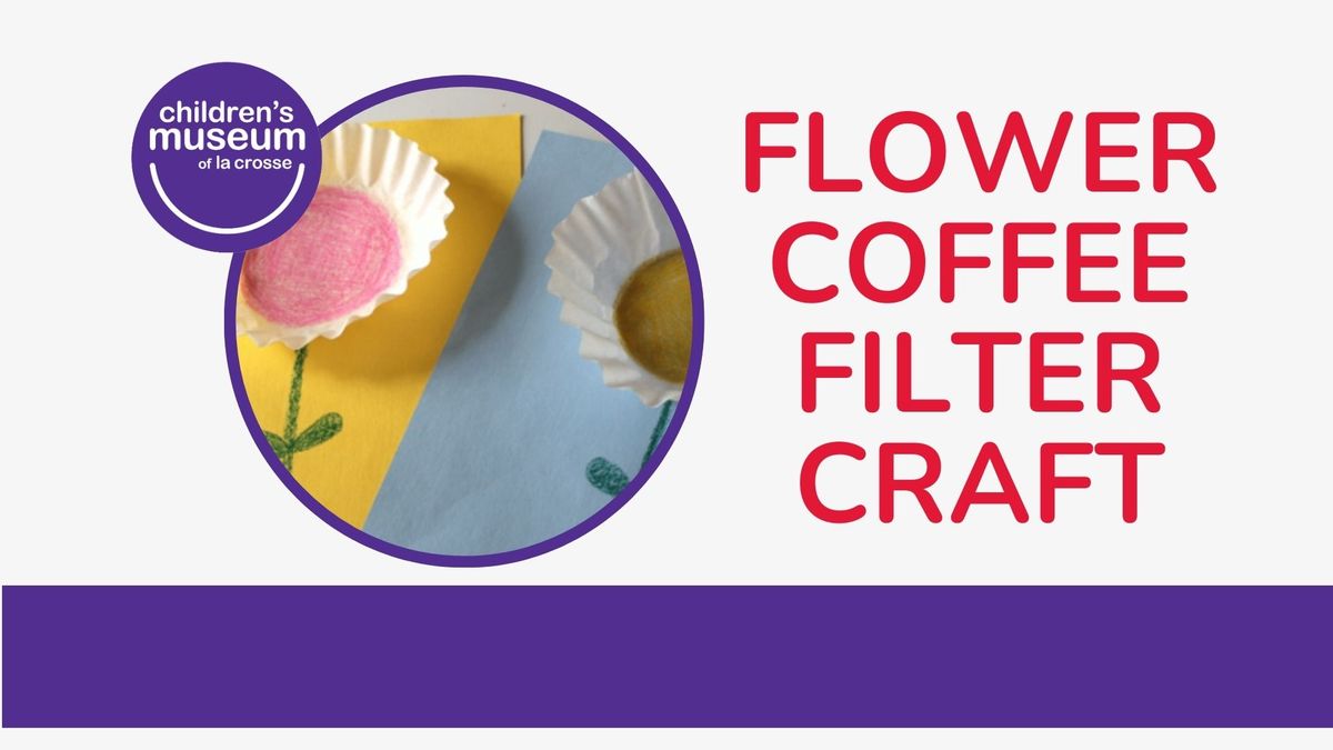 FLOWER COFFEE FILTER CRAFT
