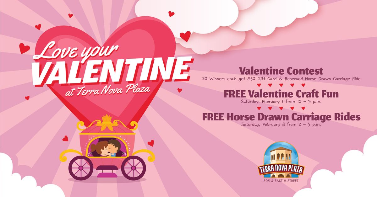 Love Your Valentine at Terra Nova Plaza