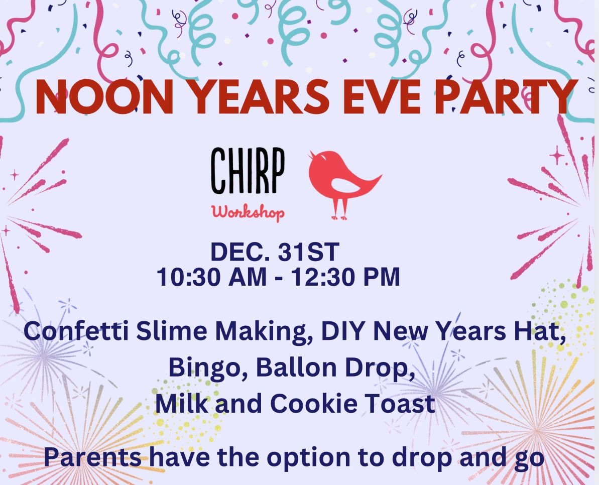 Noon Years Eve Party