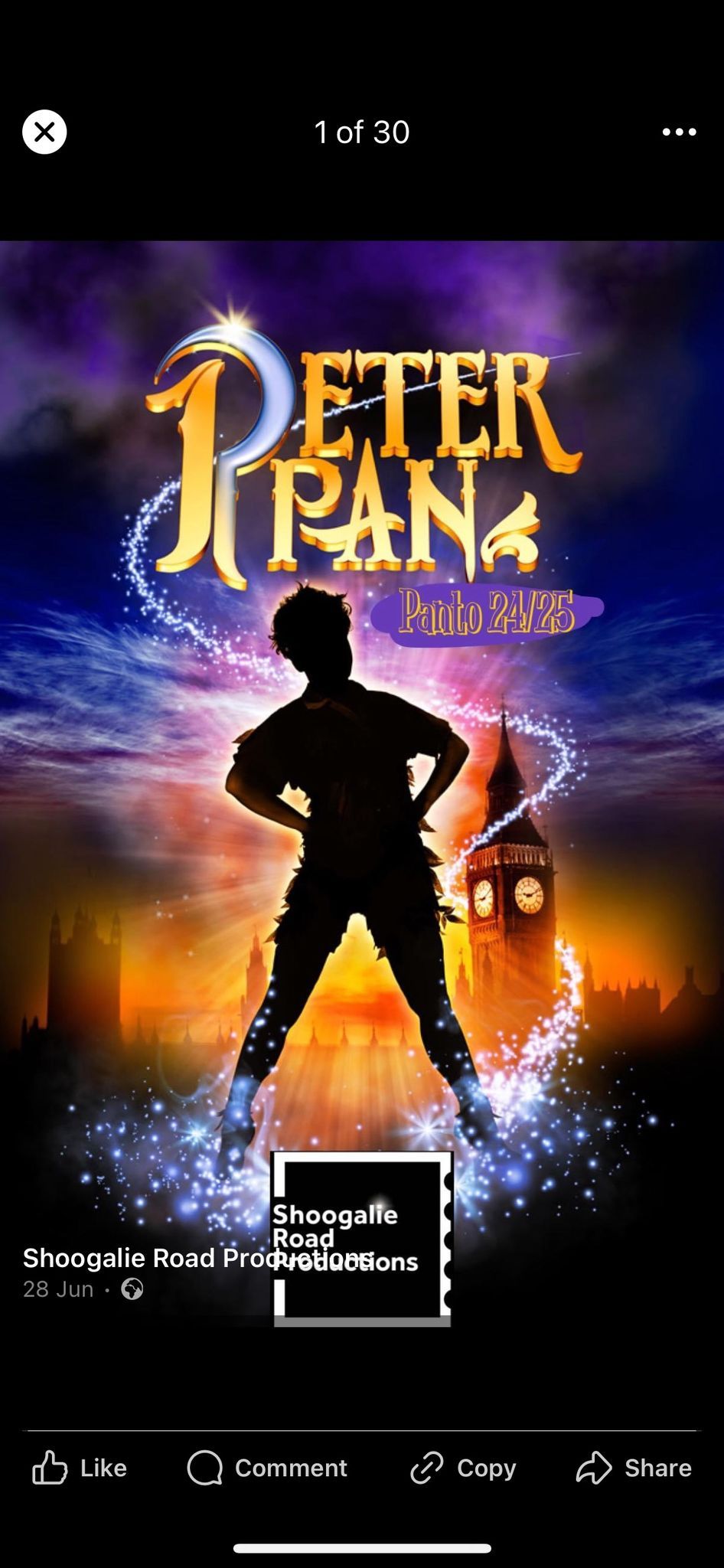 ( FULL) PETER PAN - XMAS PANTO