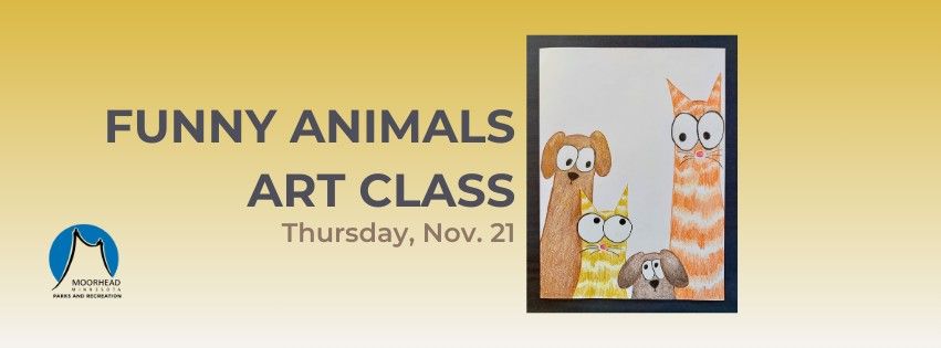 Funny Animals Art Class 