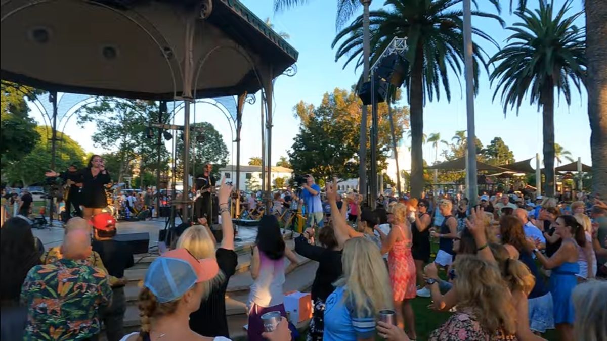 IT'S NEVER 2L8 Debuts at the Oceanside Concert in the Park!