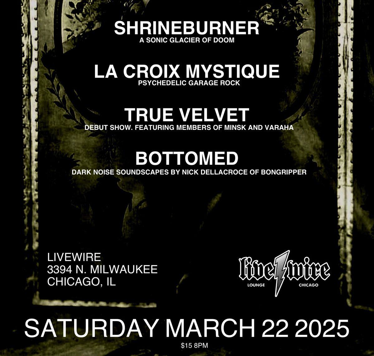 Shrineburner \/ La Croix Mystique \/ True Velvet \/ Bottomed