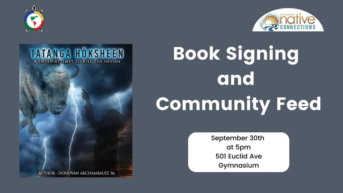 Book Signing and Community Feed