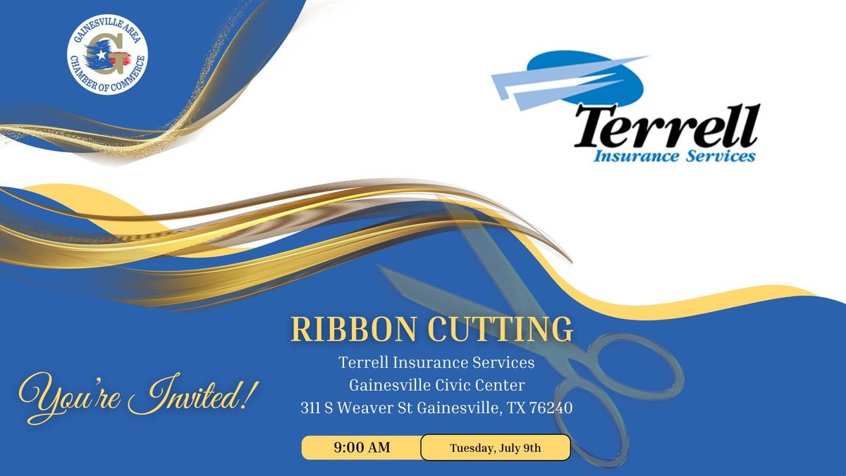 Ribbon Cutting - Terrell Insurance Services