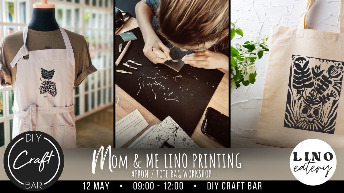 Mom & Me Lino Printing