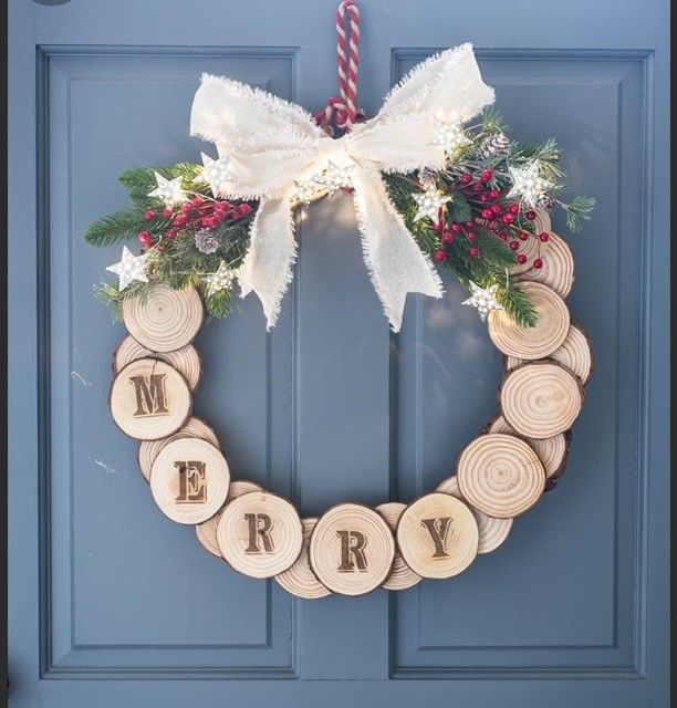 Wooden Wreath Making