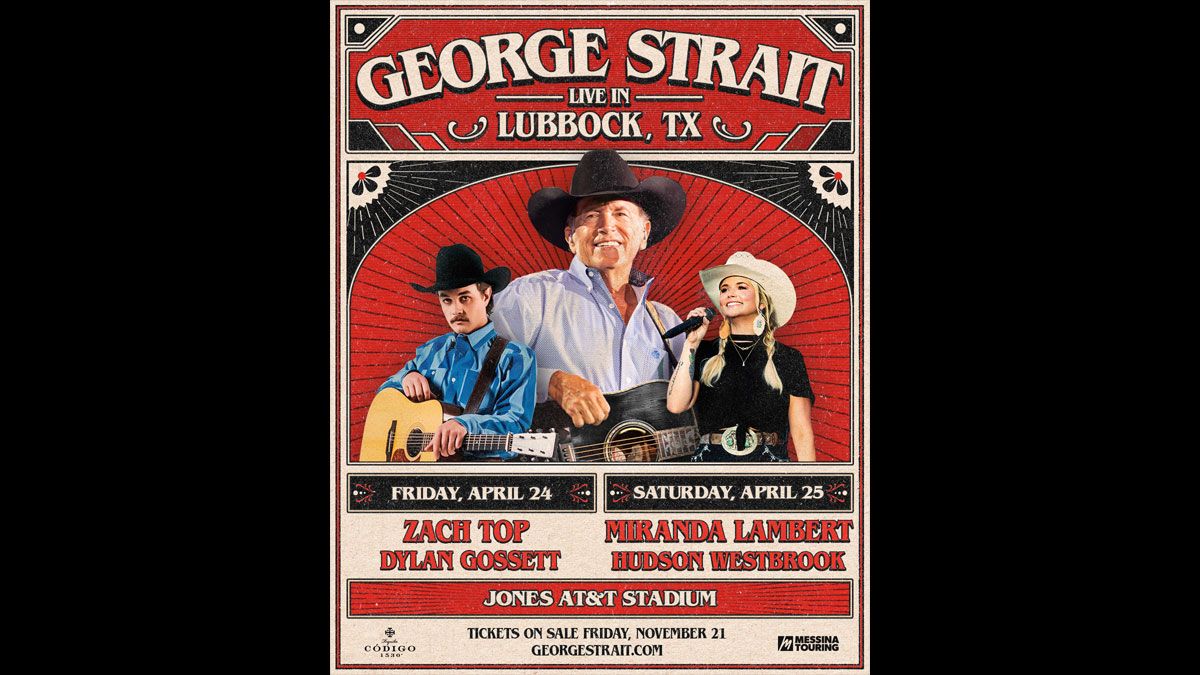 George Strait with Zach Top and Dylan Gossett