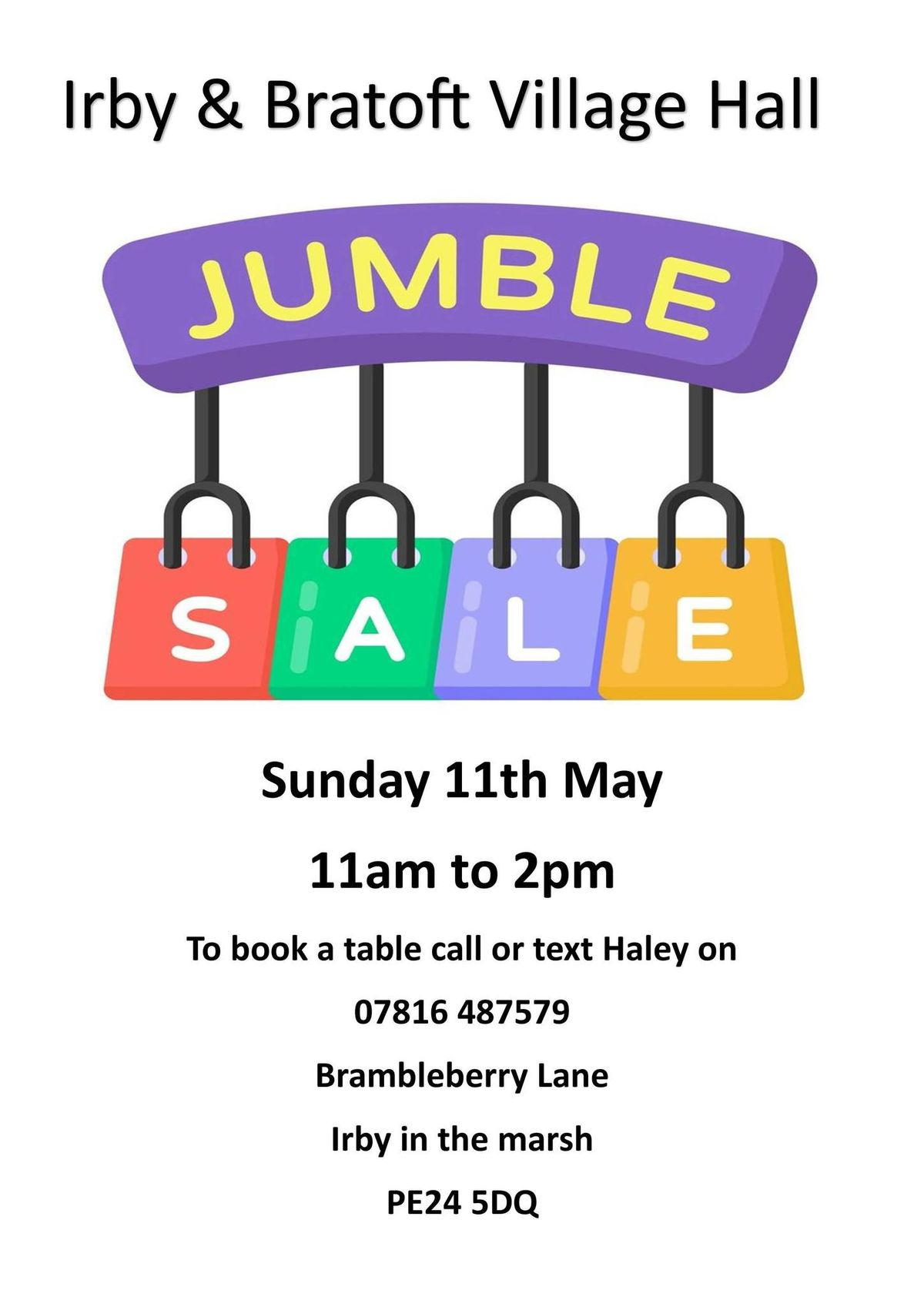 Jumble sale 