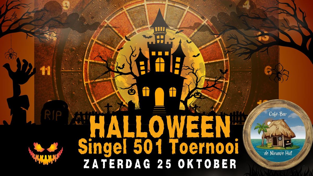 Caf\u00e9 de Nieuwe Hut Halloween Singel 501 Toernooi - Ranking