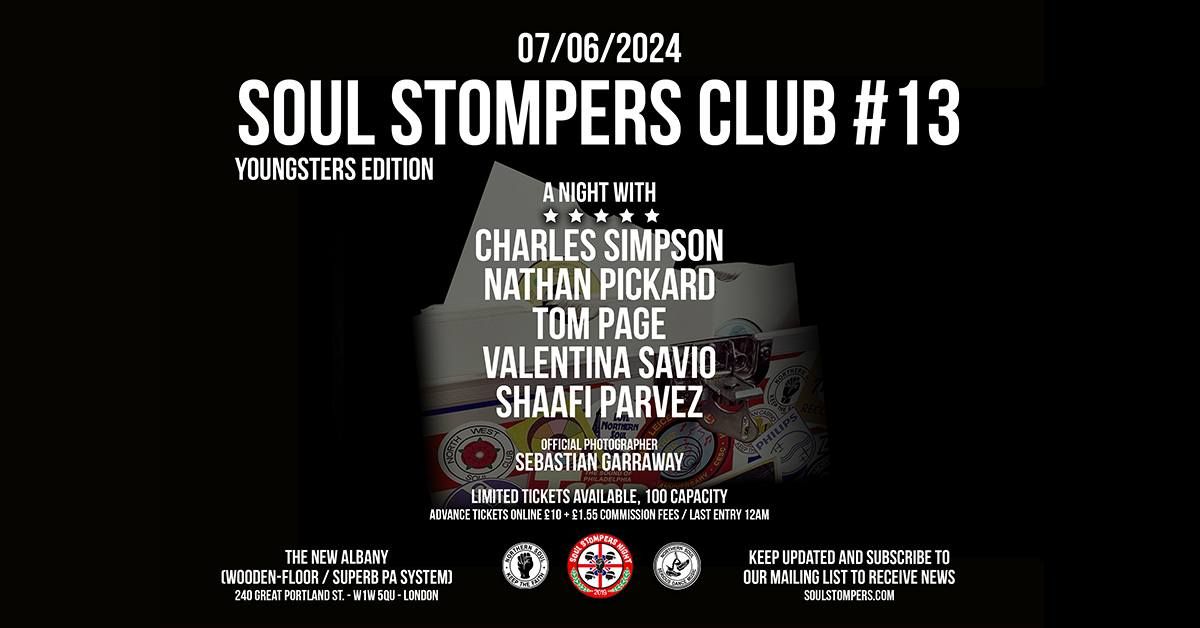 SOUL STOMPERS Club #13 (Youngsters edition)