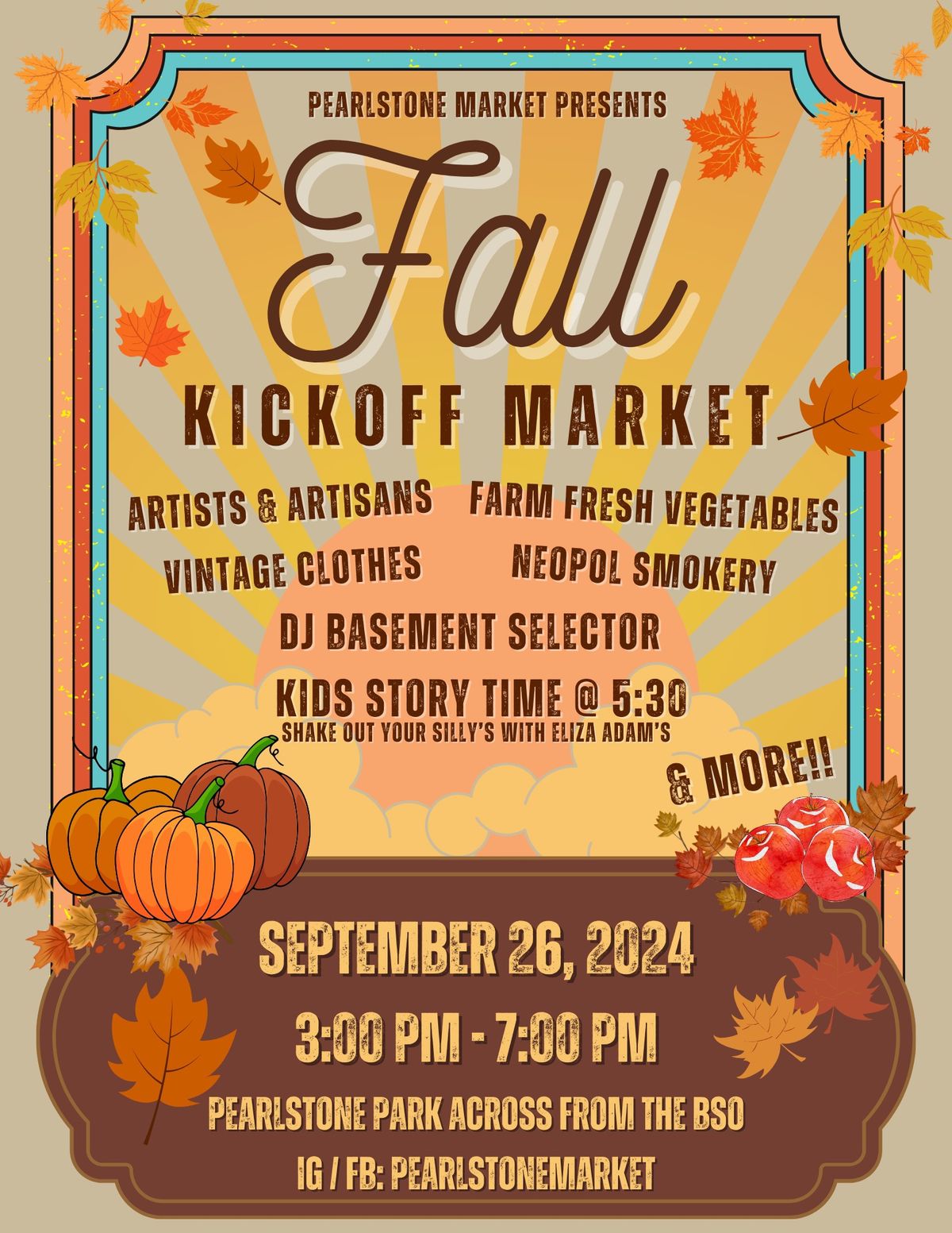 Fall Kick Off Market