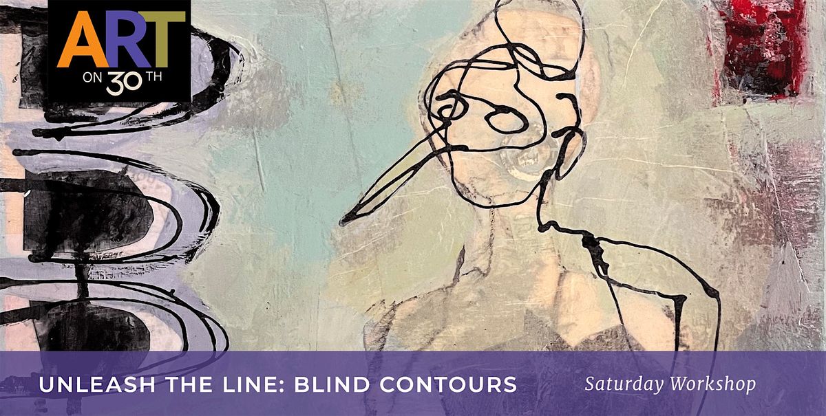 SAT AM - Unleash Your Line: Blind Contour Drawing workshop with Robin