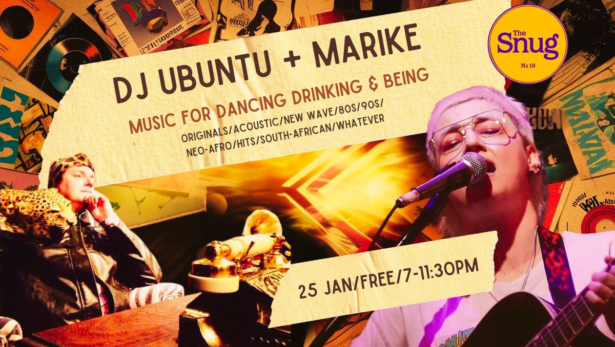 Sonic Safari: DJ Ubuntu + Marike Live 