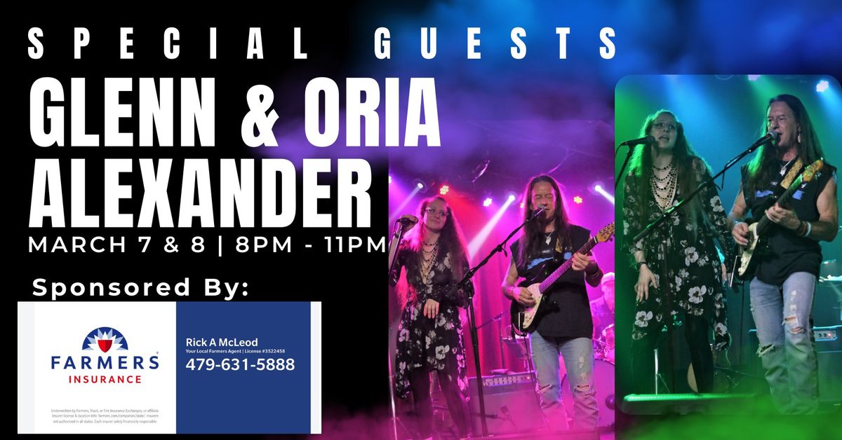 Glenn &  Oria Alexander! World-renowned guitarist! Sponsored by Farmers Insurance-Rick McLeod