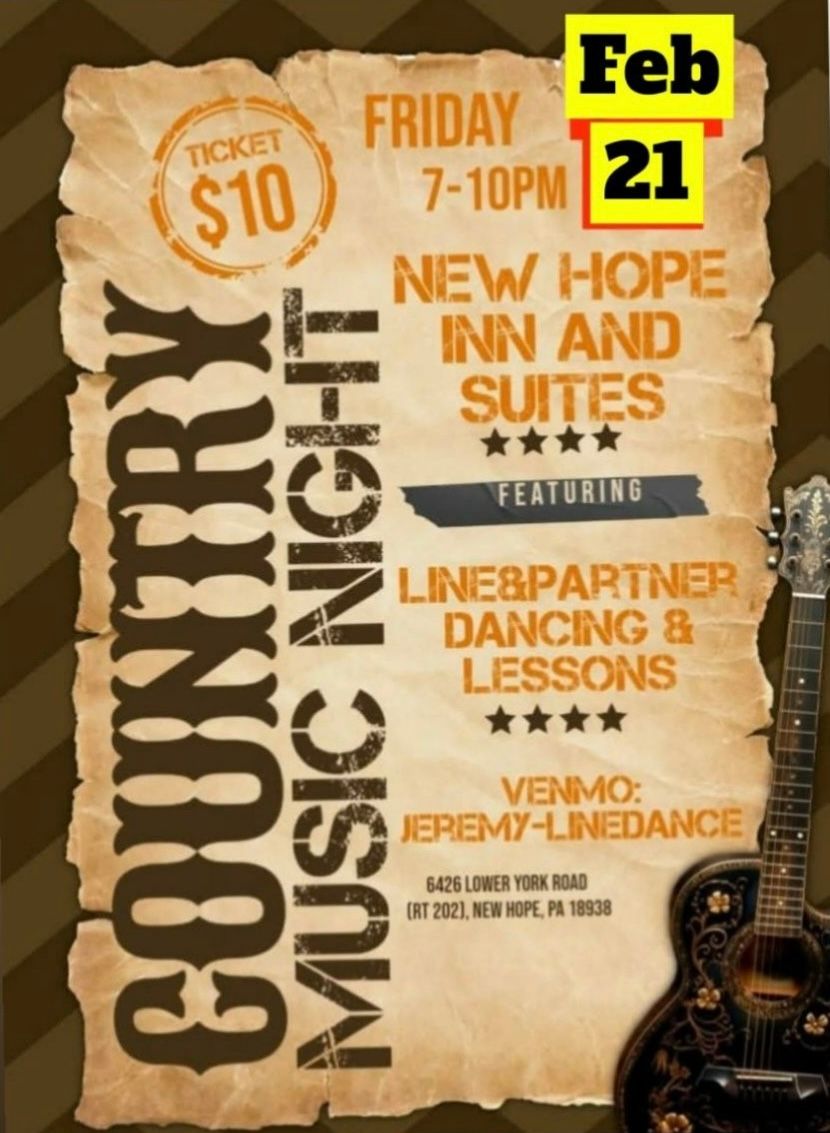 Country Music Night at New Hope Inn & Suites