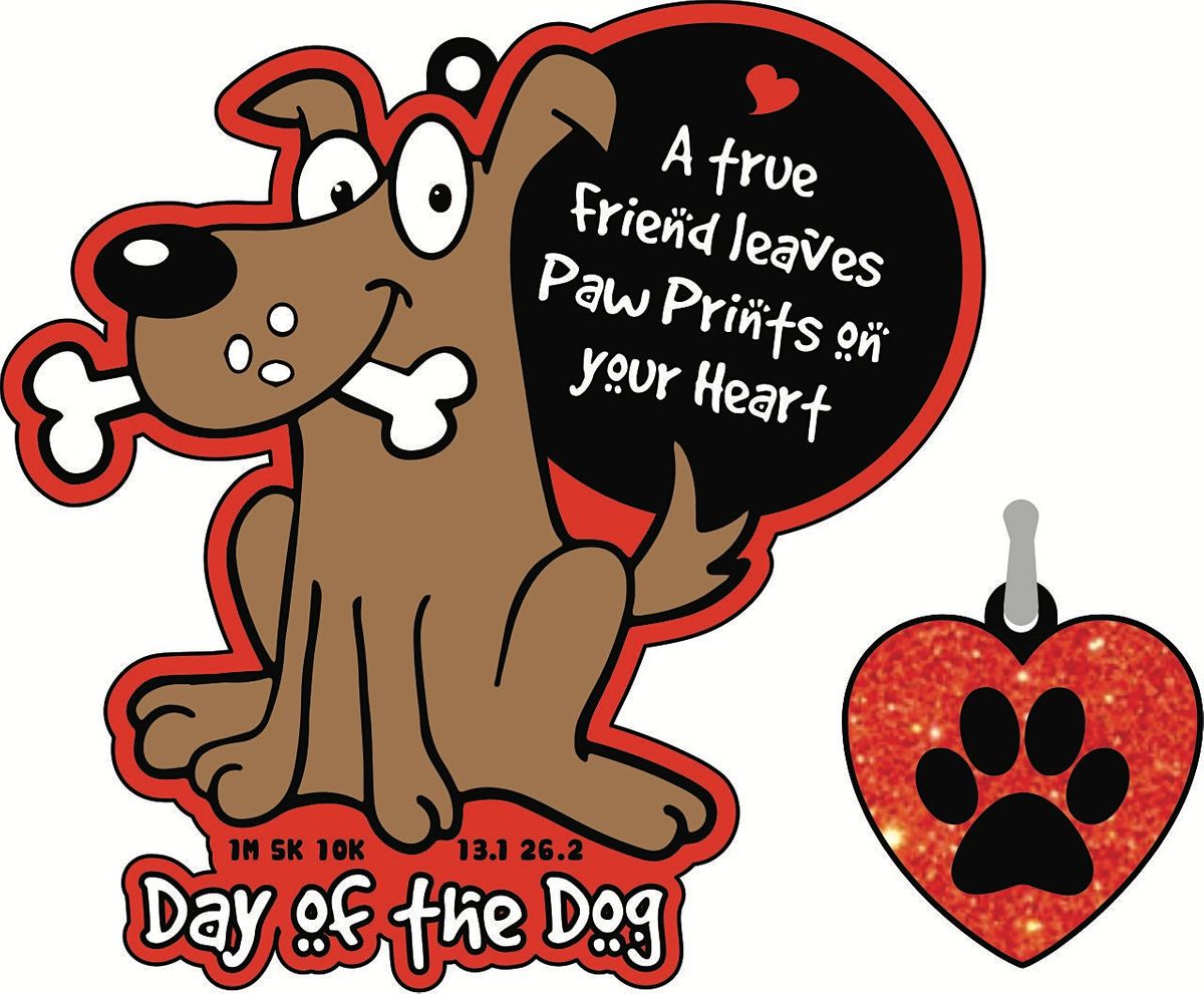 2021 Day of the Dog 1M 5K 10K 13.1 26.2-Participate from Home. Save $5!