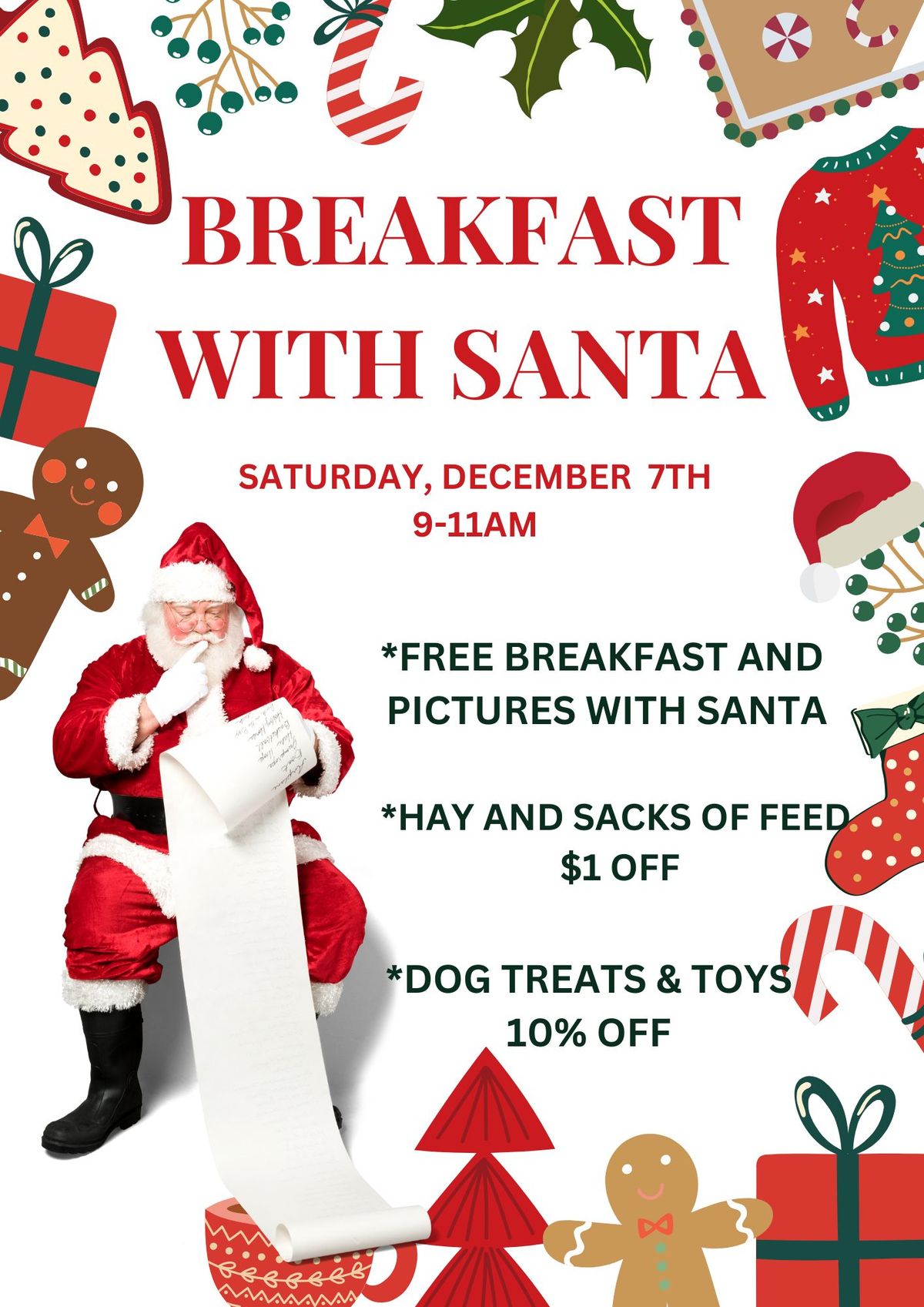 Breakfast with Santa