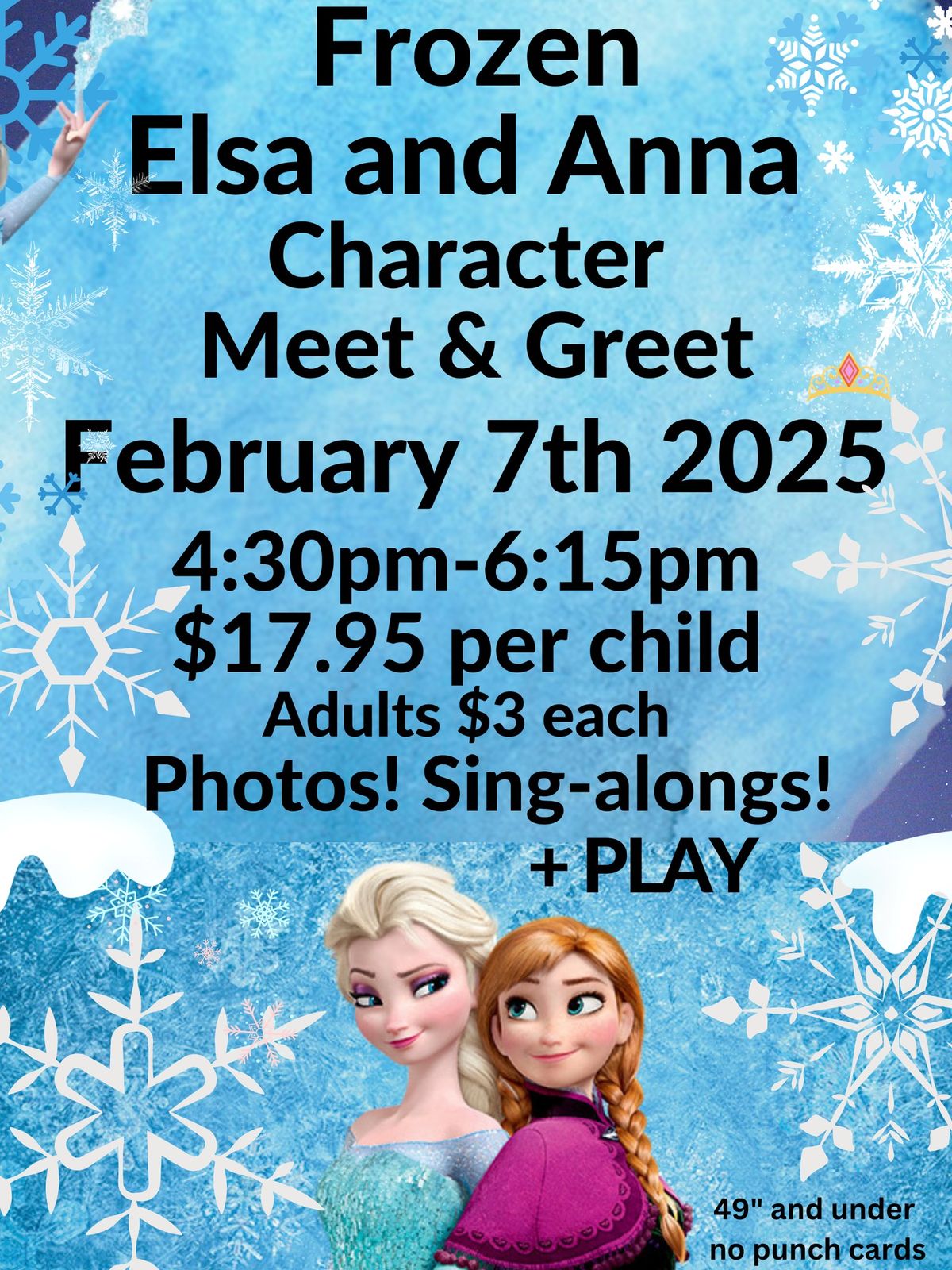 Meet and Greet with the Ice Princesses! 